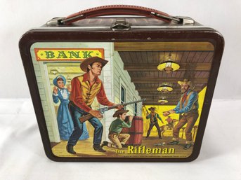 Vintage The Rifleman Metal Lunchbox, 1960