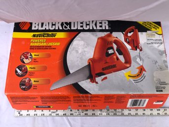 Black And Decker, Navigator, Powered Handsaw, Tested