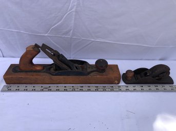 2 Vintage Wood Planers