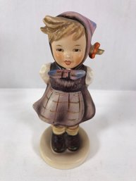 Vintage Goebel Hummel Which Hand Figurine #258 W Germany 5.25 Tall Circa 1963