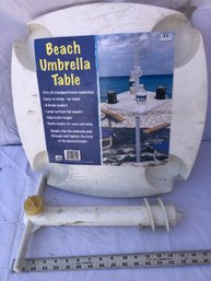 Beach Umbrella Table