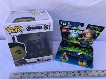 Marvel, Avengers, Endgame, Hulk, Pop, Lego Dimensions, Fun Pack