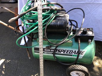 Speed Aire 2.5 Air Compressor On Wheels