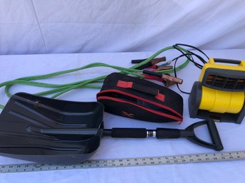 Portable Plastic, Snow, Shovel, Jumper, Cables, Auto Vacuum, Stanley Fan