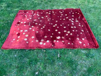 Real Nice, Red Rug, In Great Shape, No Rips Or Tears