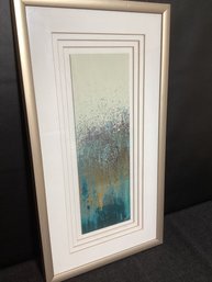 Real Nice Clean Artwork, Signed By The Artist, (ROberto Crippa )quadruple Matted Framed Under Glass