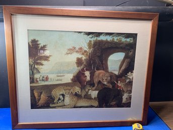 Extra LargeExtra Large Peaceable Kingdom Print By Edward Hicks Great Shape