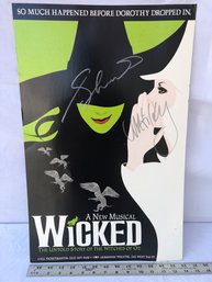 Wicked Play, Cardboard, Poster With Signatures