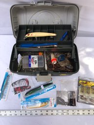 Plano Fishing Tackle Box With Supplies And Lores