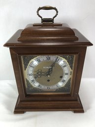 Seth Thomas Wood Carriage Mantle Clock. Tested