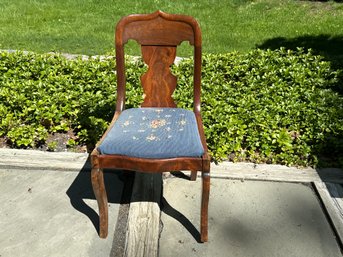 Needlepoint Antique Chair