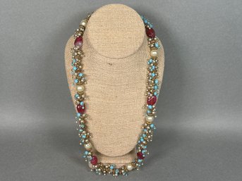 Beautiful Vintage Beaded Necklace