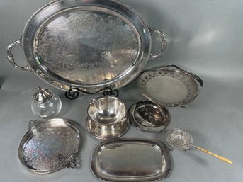Vintage Silver Plate Including Oneida, Castleton, Concord And More