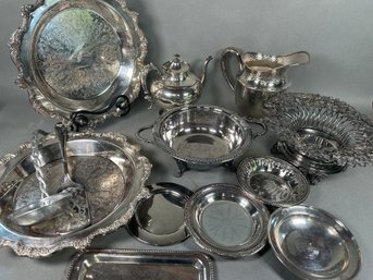 Vintage Silver Plate Including JC Moore, EPC And More