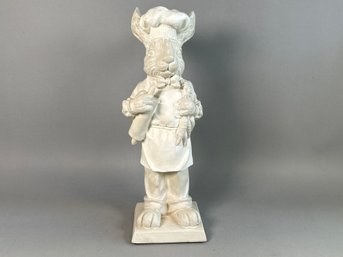Ceramic 'Fleur De Lis' 1998 Bunny Figure