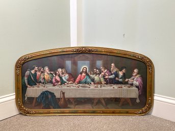 Beautiful Last Supper Framed Print With Stunning Frame