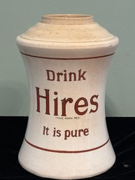 Rare Antique Hires Root Beer Advertising Syrup Dispenser