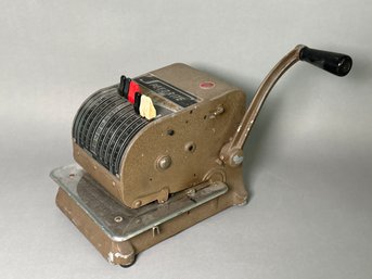 Vintage Speedrite Check Writing Machine