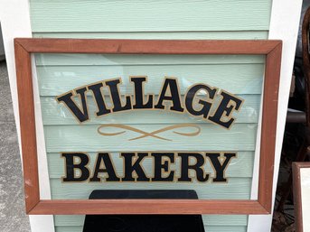 Vintage Southampton Village Bakery Advertising Sign