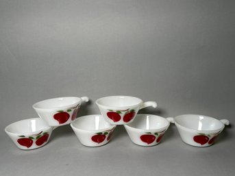 Vintage Fire King French Casserole Milk Glass Dishes