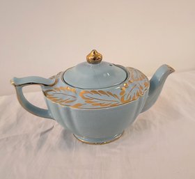 Vintage Teapot With Gold Detailing