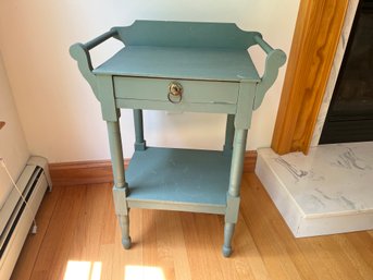 Small Side Table With One Drawer, 22x14x23in