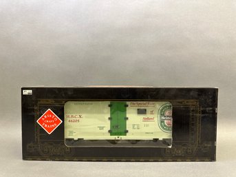 NIB Aristo Craft Trains Reefer Car Heineken Train, Art-46205