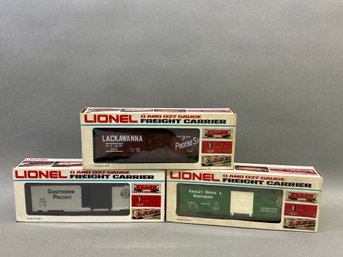 NIB Lionel Trains: Lackawanna, Ashley Drew Northern & South Pacific Trains, 6-9411, 6-9439 & 6-9462