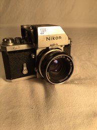 Nikon F Photomic FTN 35mm Camera With 50mm Lens