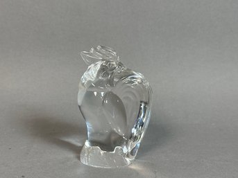 Signed Steuben Glass Rooster