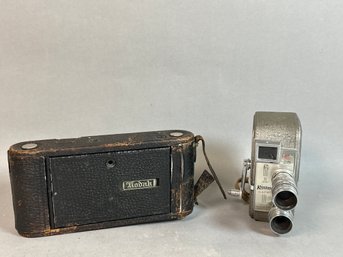 A Vintage Kodak Camera & Keystone Capri Movie Camera