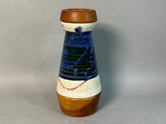 Beautiful Wood & Glazed Pottery Kaleidoscope