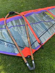 World Sails 3.0 Wind Surfer Sail And Adjustable Boom