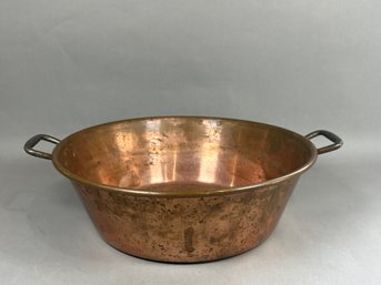 A Large Copper Pot