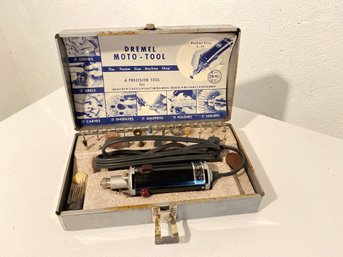 The Original Dremel Model 1 In Original Metal Box Tested Works Great