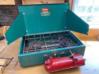 Coleman 4136 Two Burner Camping Stove Well Loved