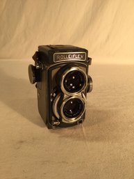 Rolleiflex Baby Grey 4x4 With 1:3.5 60mm Lens