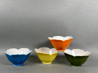 Vintage Floral Shaped Bowls