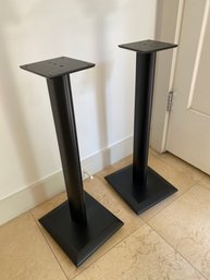 Speaker Stands Black Lacquer 29in Tall Audiophile Equipment Get Your Best Sound