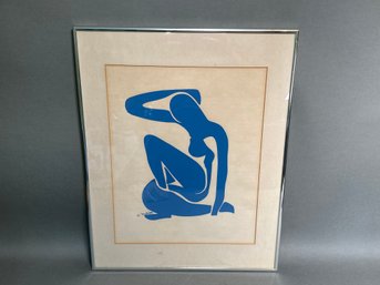 Vintage Henri Matisse 'Blue Nude' Framed Print