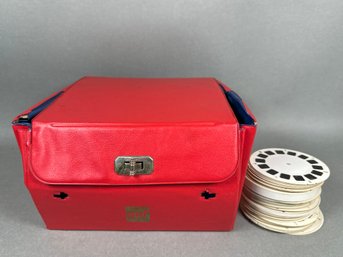 Vintage Viewmaster Projector With Case