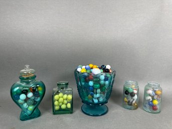 Pretty Collection Of Marbles