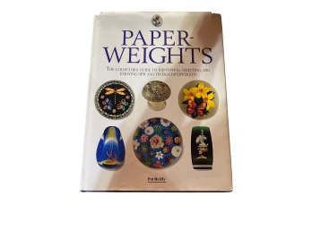 Paperweights Hardcover Reference Book By Pat Reilly