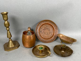 Vintage Copper & Brass Assortment