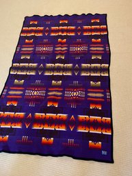 Pendleton Beaver State Blanket Woolen Mills Of Oregon 46x71 Wool Beautiful And Clean Deep Purple