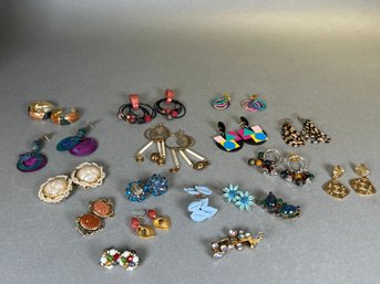 Collection Of Vintage Earrings