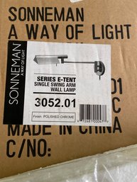 Sonneman Swing Arm Wall Lamp NEW Series E-Tent