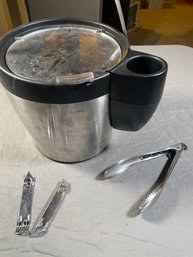 OXO Ice Bucket And Tongs