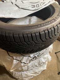 Set Of 4 General Altimax 225 55 R19 MS Mud And Snow Winter Tires Excellent Tread