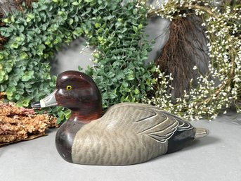 Wooden Duck Decoy Decor